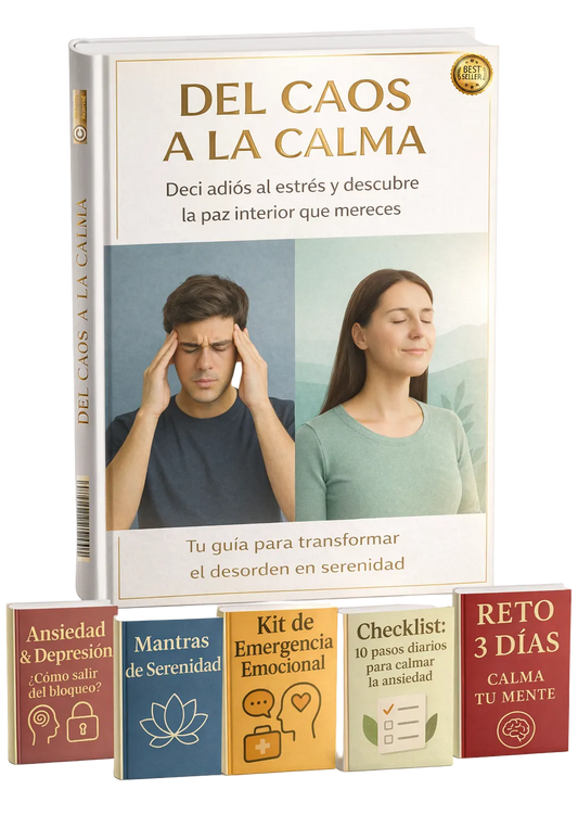 (E–book) Del Caos A La Calma + 5 Bonos Totalmente Gratis